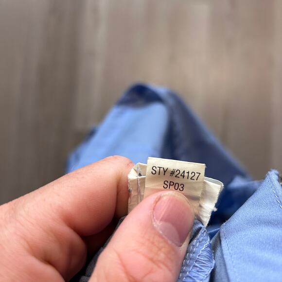 Women’s Vintage Patagonia Icicle Blue Stretch Velocity Shell Jacket Sz Medium - Picture 2 of 9